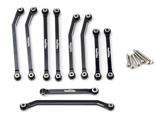 PHB6918	Power Hobby Aluminum High Clearance 4-Link w/ Steering Link, for Redcat Ascent-18