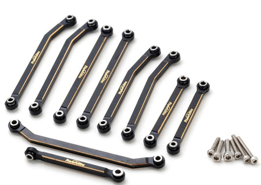 PHB6919	Power Hobby Brass High Clearance 4-Link w/Steering Link, for Redcat Ascent-18