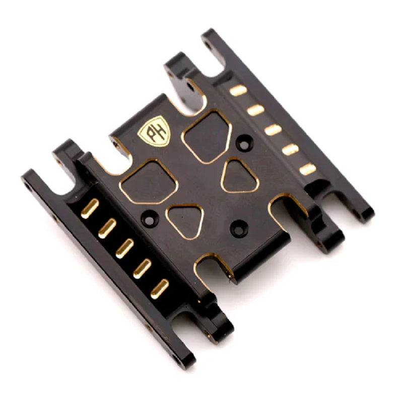 PHB7353  HPI Venture18 Brass Center Skid Plate  | The RC Shop at Dr Dans