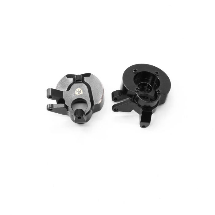 PHBSCX1009    Power Hobby Brass Front Portal Steering Knuckles for Axial Capra / SCX10 III  - the rc shop at drdans