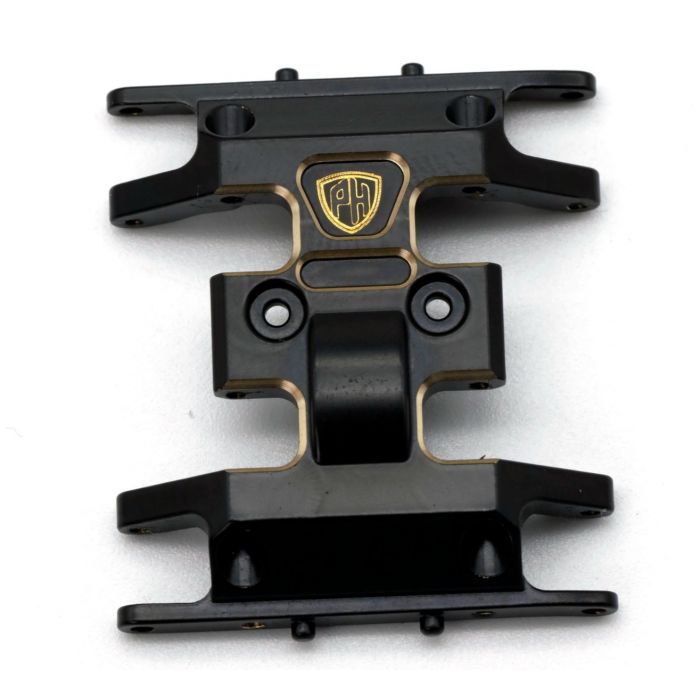 PHBSCX2484     Brass Center Gearbox Skid Plate, for Axial SCX24   | The RC Shop at Dr Dans