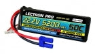 6S5200-505 Lectron Pro 22.2V 5200mAh 50C Lipo Battery with EC5 Connector for Large Planes, Helis, Quads & 1/8 Trucks