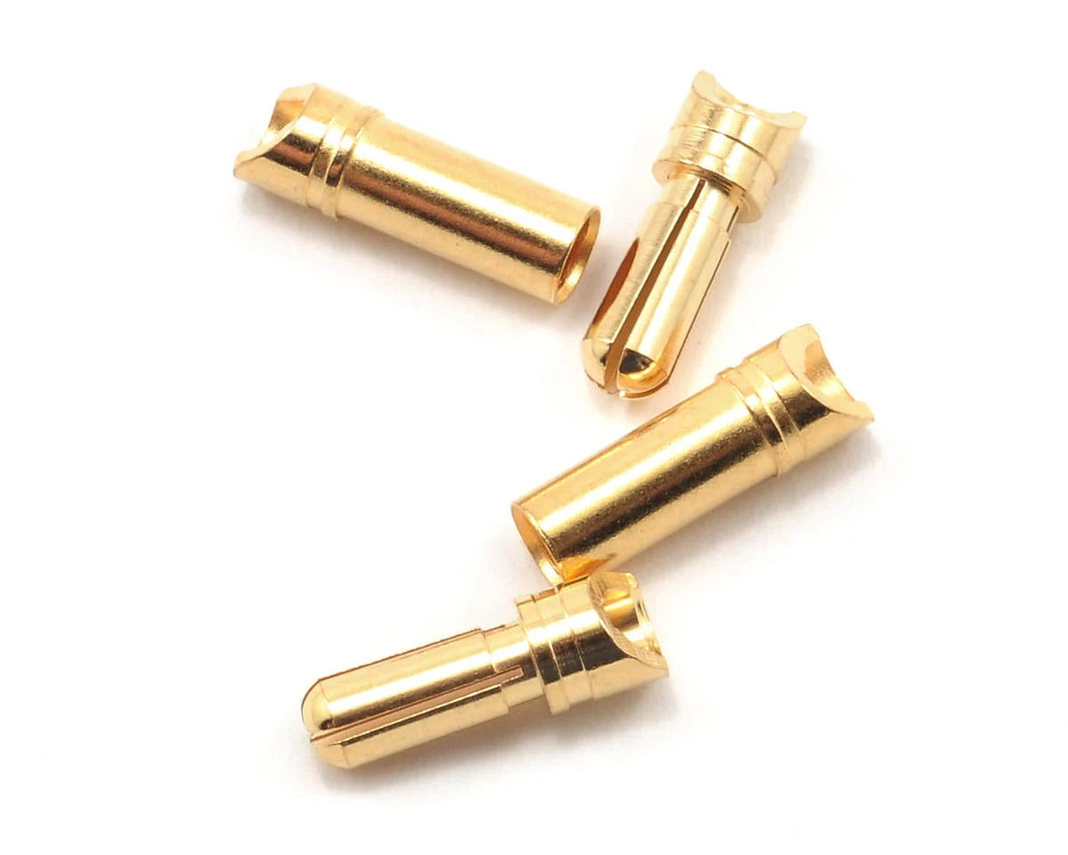 PTK-5031   ProTek RC 3.5mm "Super Bullet" Gold Connectors (2 Male/2 Female)   | The RC Shop at Dr Dans