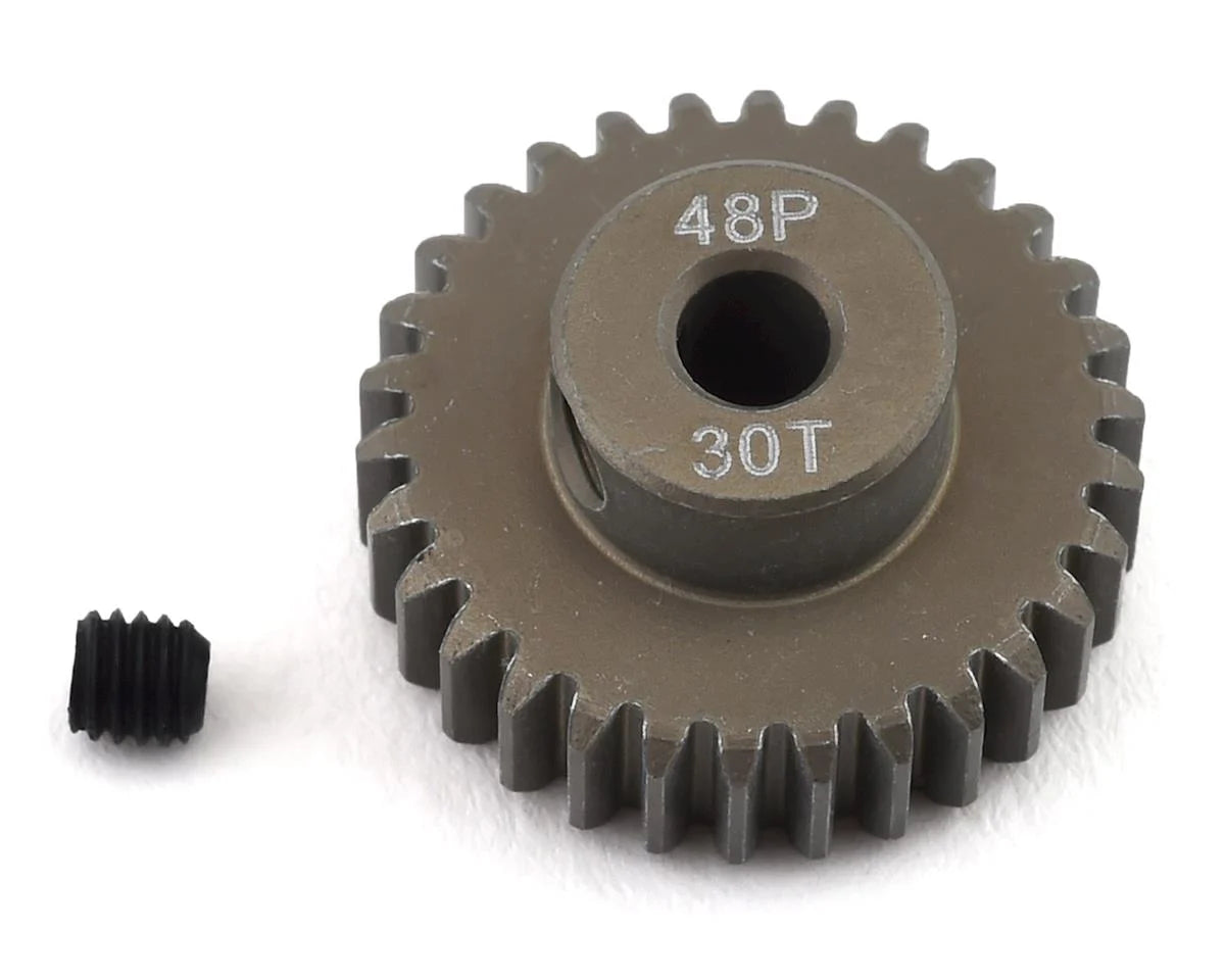PTK-8617   ProTek RC 48P Lightweight Hard Anodized Aluminum Pinion Gear (3.17mm Bore) (30T)    | The RC Shop at Dr Dans