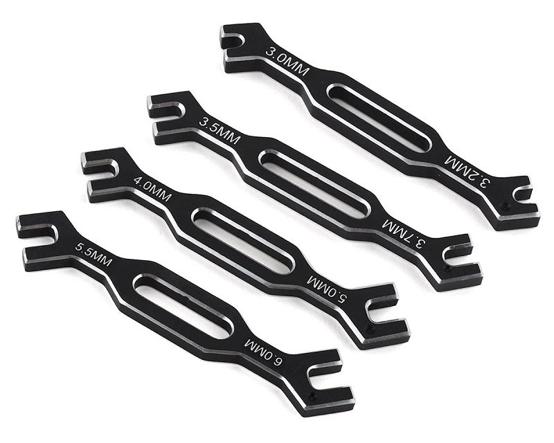 PTK2034	Protek R/C Aluminum Turnbuckle Wrench Set (3, 3.2, 3.5, 3.7, 4, 5, 5.5 & 6mm)