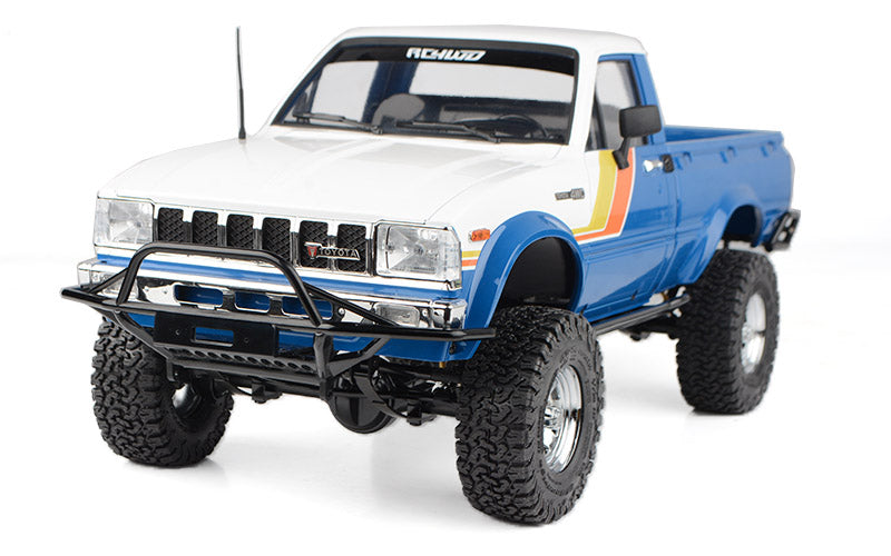 RC4ZRTR0069	Trail Finder 2 RTR w/1982 Toyota Pickup Hard Body Set, Blue