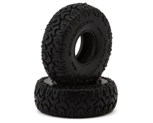 RC4ZT0109     RC4WD 1.0" Milestar Patagonia M/T V2' Micro Rock Crawler Tires (2) (GripTec Red/Super Soft) (63mm OD)     | The RC Shop at Dr Dans