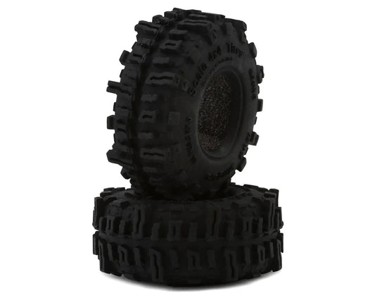 RC4ZT0215  RC4WD Mud Slingers 0.7" Micro 1/24 Scale Crawler Tires (2) (OD 40mm) (X2S3)   | The RC Shop at Dr Dans