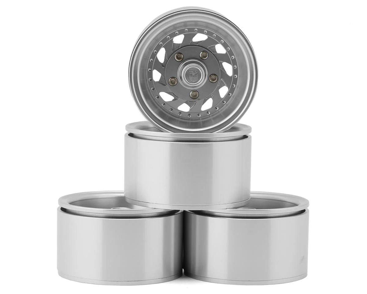 RC4ZW0010   RC4WD Centerline Warrior Deep Dish 1.9" Wheels (Silver) (4)    | The RC Shop at Dr Dans