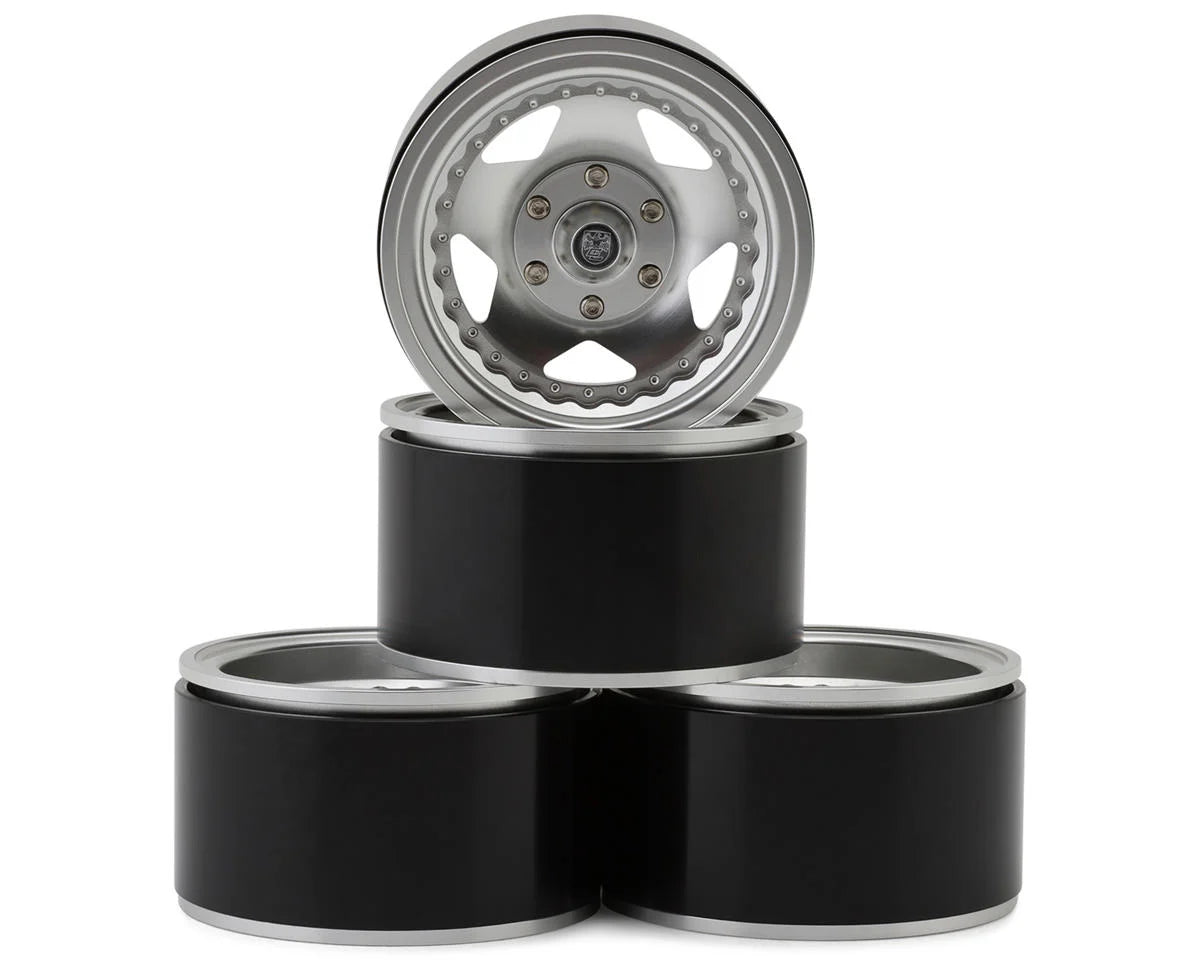 RC4ZW0021    RC4WD Center Line 1.9" Convo Pro Deep Dish Beadlock Wheels (Silver) (4)   | The RC Shop at Dr Dans
