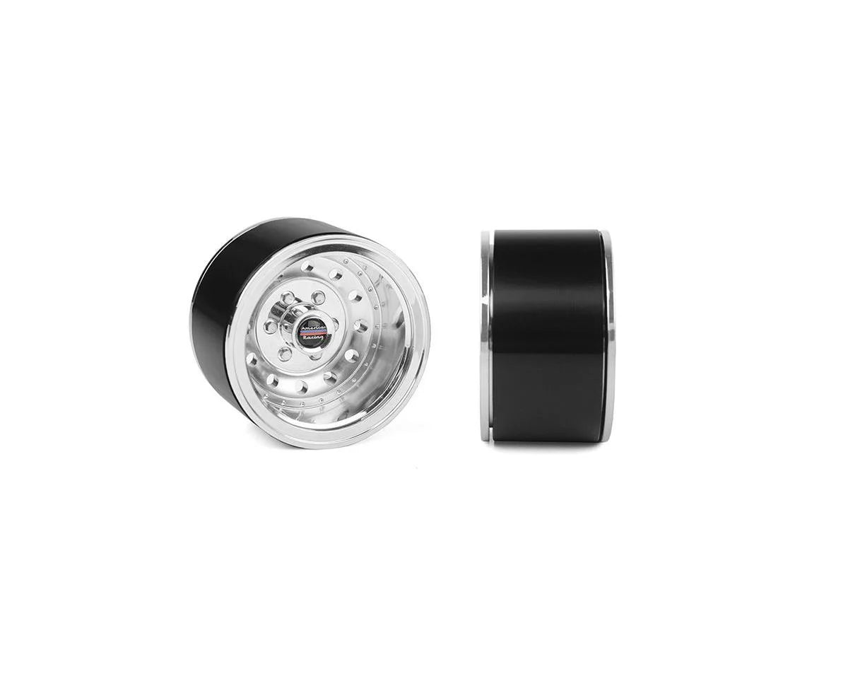 RC4ZW0088     RC4WD American Racing 1.9" Outlaw II Deep Dish Beadlock Wheels (Chrome) (4)     |The RC Shop at Dr Dans
