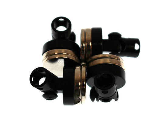 RCE1033  Aluminum Magnetic Body Mount Set for 1/10 Drift Cars (Existing Post Adapter) Black