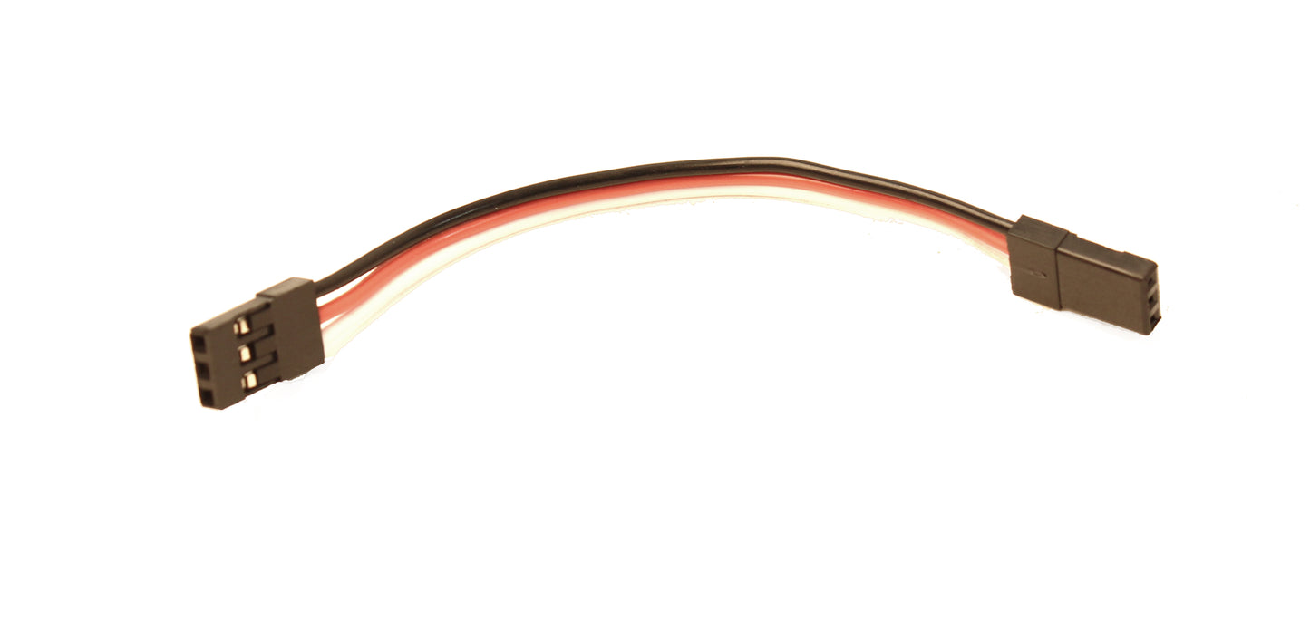 RCE1650  RCE1650  3" (76mm) Universal Extension Lead w/ Male to Male Plug, 22AWG