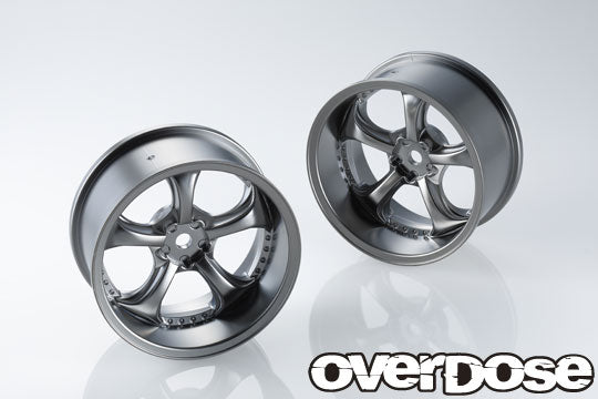 OD2727b OVERDOSE WORK VS KF (Matte Black Metal Chrome/OFF+7)