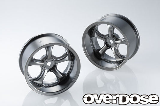 OD2727b OVERDOSE WORK VS KF (Matte Black Metal Chrome/OFF+7)