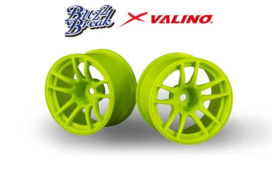 BB-RW-002 Buzz Break N820S Wheel R-SPEC 30mm ( Lime Yellow/OFF+9 )