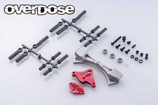 Aluminum Curved Slide Rack Steering Set Type-3 （For GALM