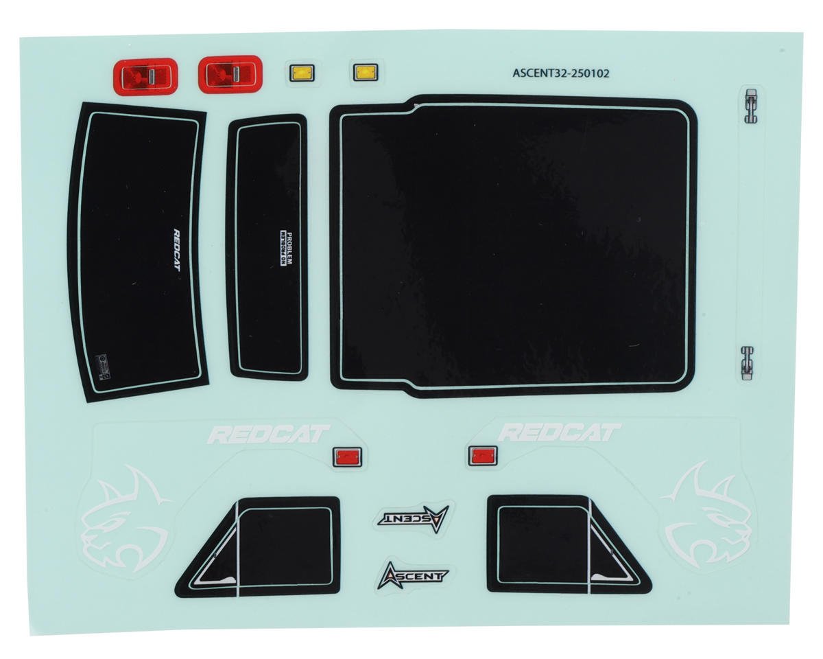 RER4172      Redcat Ascent 32 Body & Mounts Set  | The RC Shop at Dr Dans