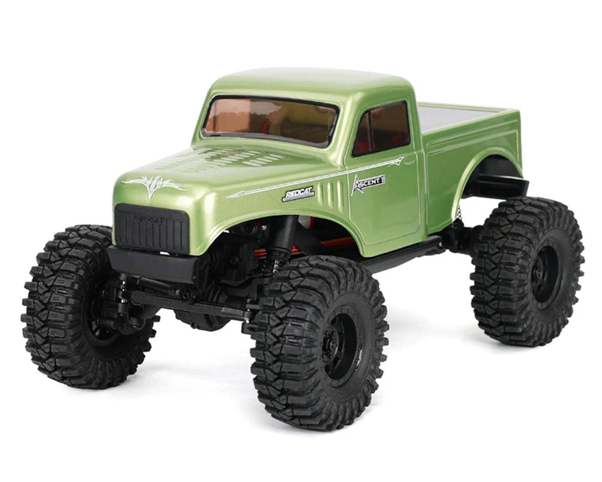 RER43481-RER43484    Redcat Ascent-18 1/18 4WD RTR Brushed Rock Crawler  w/2.4GHz Radio, Battery & Charger   |The RC Shop at Dr Dans