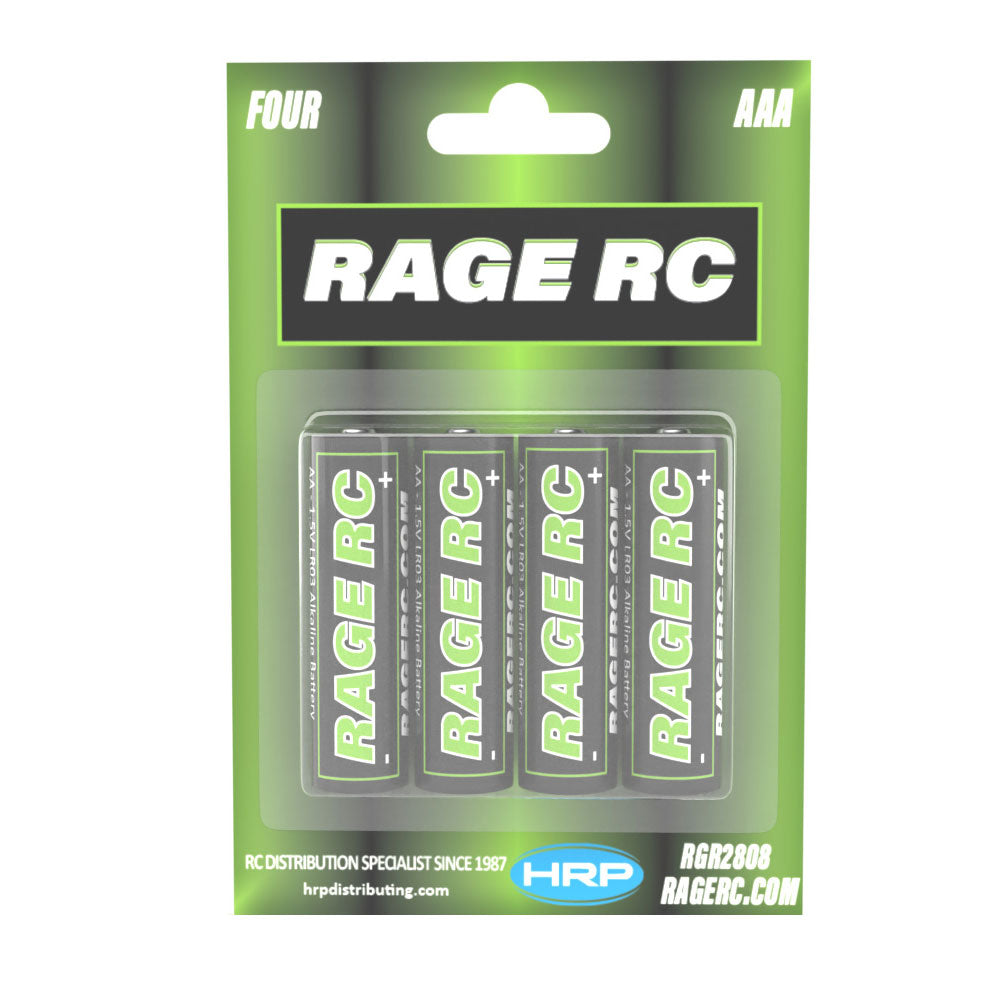 RGR2808	Rage R/C AAA Alkaline Batteries (4 Pack)