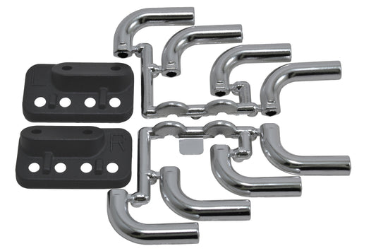 RPM70853  Zoomies Mock Exhaust Headers - Chrome