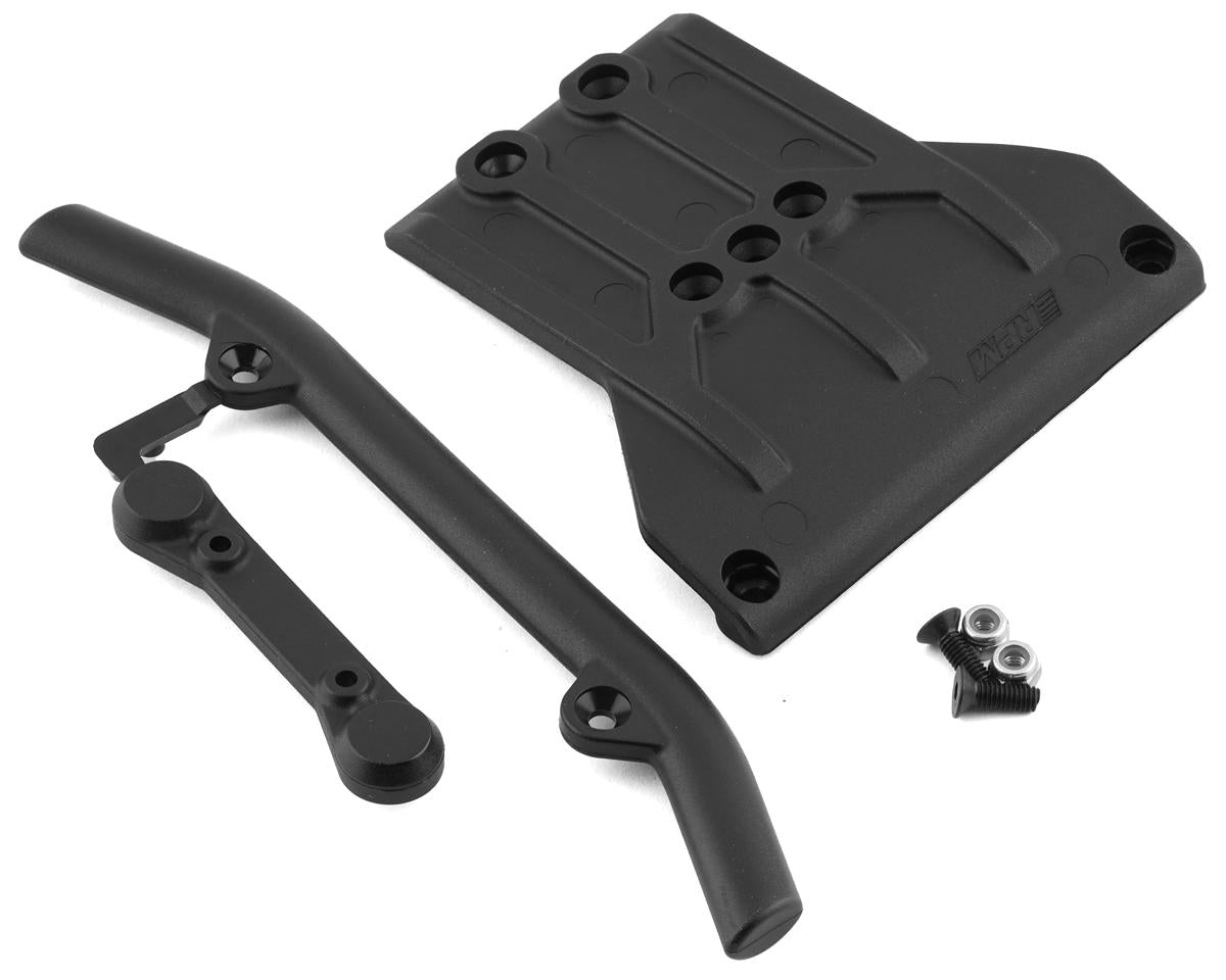 RPM Front Bumper & Skid Plate for Traxxas Sledge (Black) | RPM70982