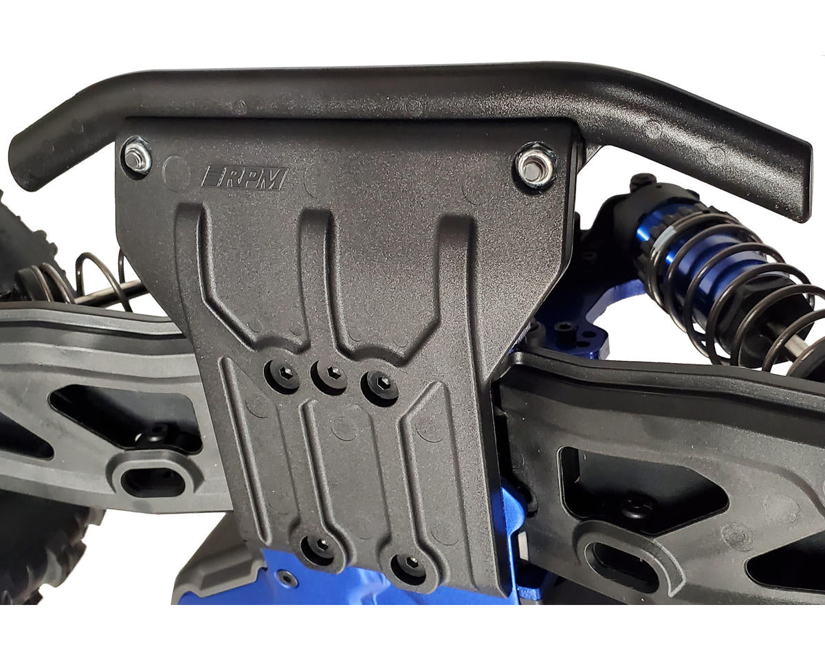 RPM Front Bumper & Skid Plate for Traxxas Sledge (Black) | RPM70982