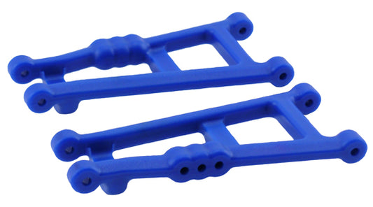 RPM80185  Rear A-Arms, for Traxxas Elec. Stampede 2wd, & Rustler, Blue