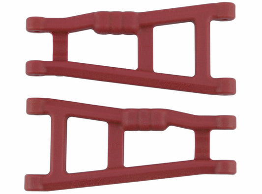 RPM80189  Rear A-Arms, for Traxxas Elec. Stampede 2wd, & Rustler, Red