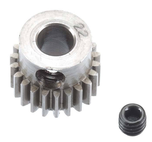 RRP2022      HARD 48 PITCH MACHINED 22T PINION 5M/M BORE     | The RC Shop at Dr Dans