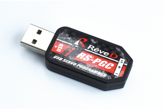 RS-PGC USB programmer for RS-ST RWD Servo [Reve D] RS-PGCB - THE RC SHOP