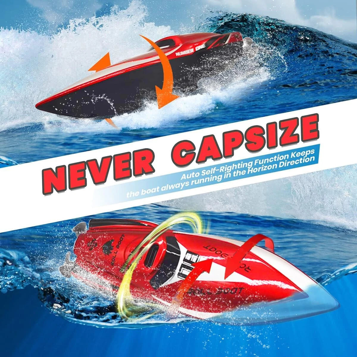 Soda Can Boat  RC Micro STUNT BOAT Mini Speed Boat- 2.4GHZ  | The RC Shop at Dr Dans