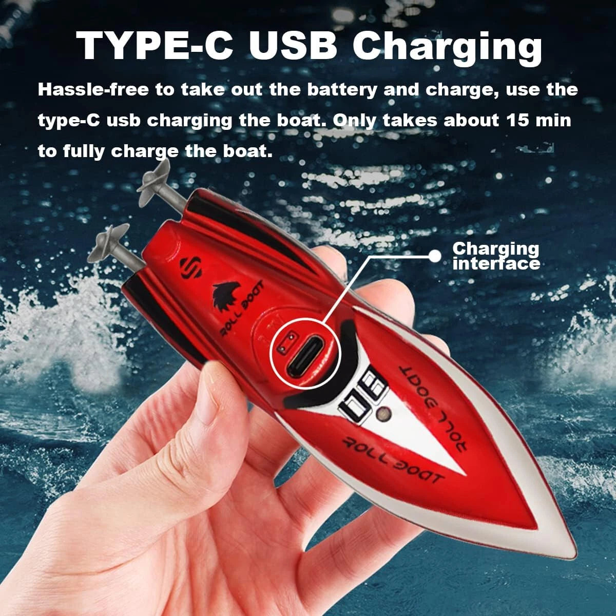 Soda Can Boat  RC Micro STUNT BOAT Mini Speed Boat- 2.4GHZ  | The RC Shop at Dr Dans