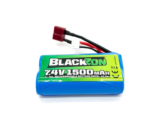 BZN540149	BlackZon Battery Pack (Li-ion 7.4V, 1500mAh), w/T-Plug, Smyter