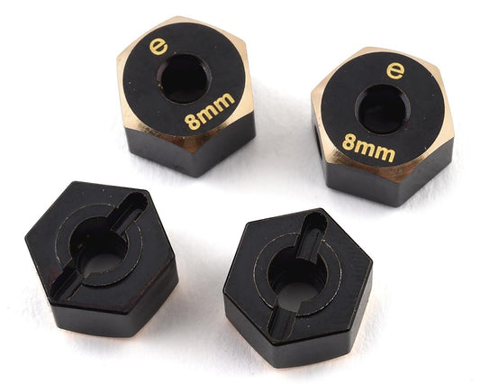 samend-4063-8 Samix Element Enduro Brass Hex Adapter (Black) (4) (6mm)
