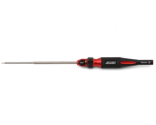 SAMSCX24-SD050-RD -RDSamix SCX24 2-in-1 Hex Wrench/Nut Driver (Red) (.050" Hex/4mm Nut)