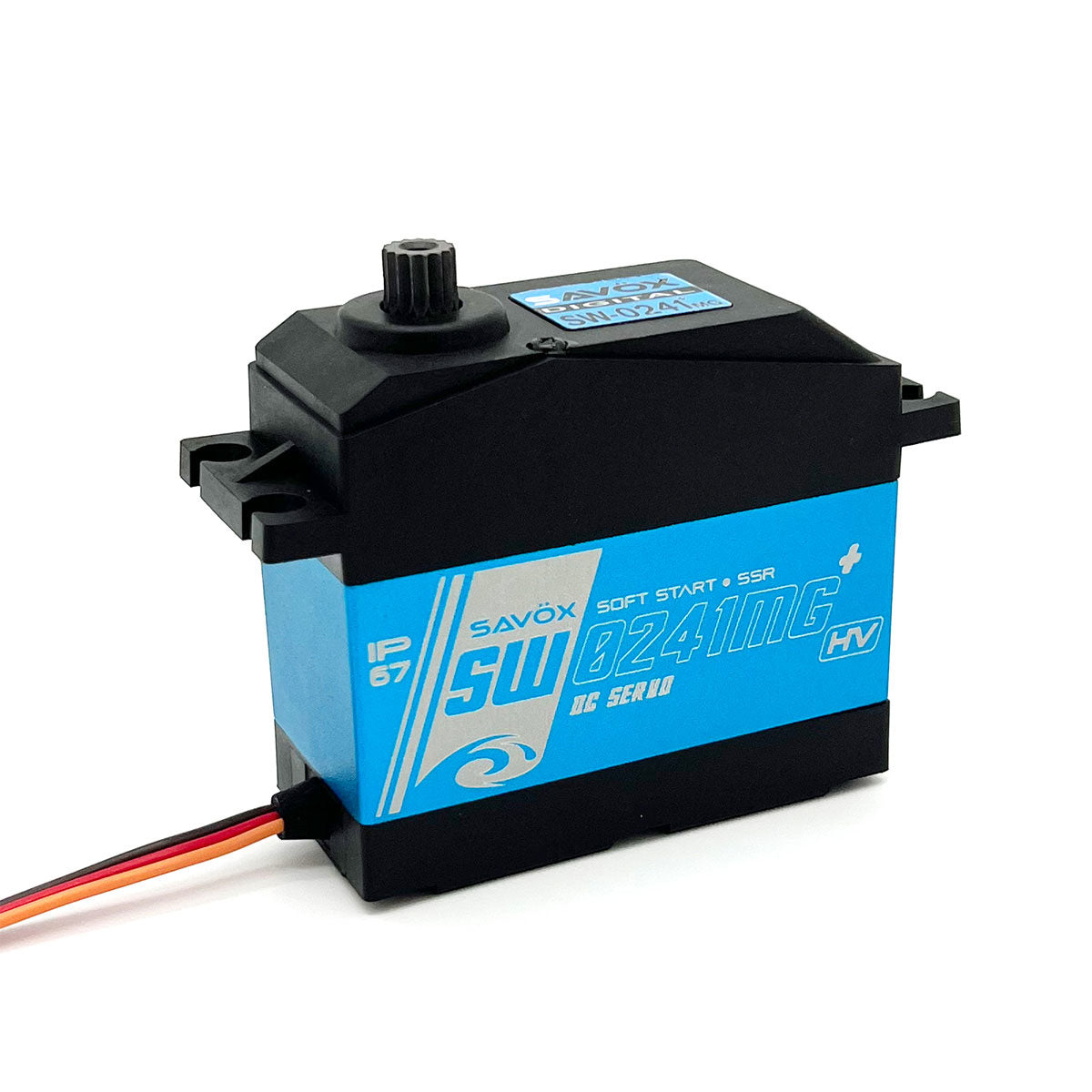 SAVSW0241MGP  Waterproof 1/5th Scale Digital Servo with Soft Start, 0.17sec / 555oz @ 7.4V      | The RC Shop at Dr Dans