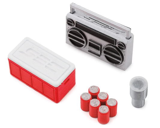 SBCMUL10   Scale By Chris SBC Multi-Pack Combo 10 includes the SBC Boom Box, Small Ice Chest, Six Pack & Tumbler   |The RC Shop at Dr Dans