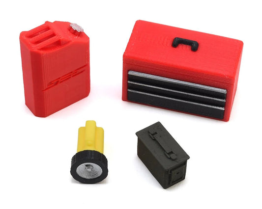 SBCMUL2   Scale By Chris SBC Multi-Pack Combo flashlight, tool box, jerry can and ammo box     | The RC Shop at Dr Dans