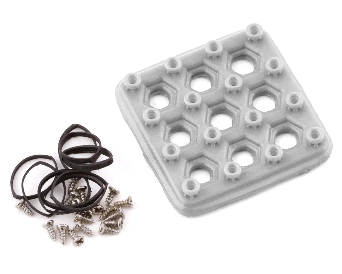 SDW-BUMPERRETAINERS-SL Sideways RC Scale Drift Bumper Retainers (Silver) BUMPERRETAINERS-SL