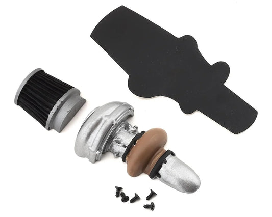 SDW-HTURCONE-BK   Sideways RC Scale Drift Half Turbo w/Cone Filter (Black)    | The RC Shop at Dr Dans