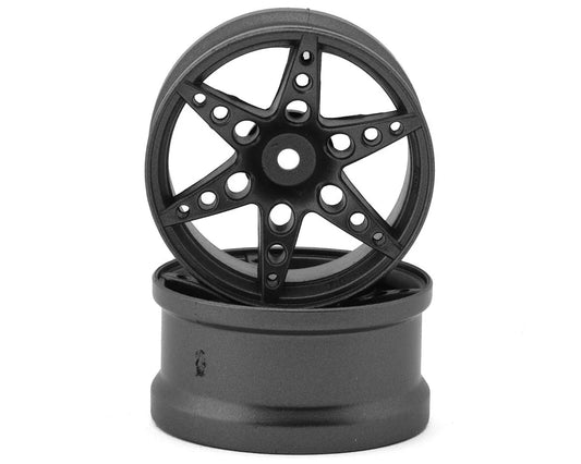 SDW-SRCR1-GNM R1 Multi-Spoke Nylon Drift Wheels (Grey) (2) (6mm