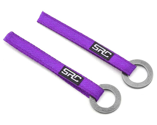 SDW-TSL-RINGH-PU Sideways RC Scale Drift Nylon Tow Sling w/Ring Hook (Purple) (2)