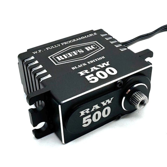 SEHREEFS178	RAW 500 Black Edition - Servo Programmable | THE RC SHOP AT DRDANS