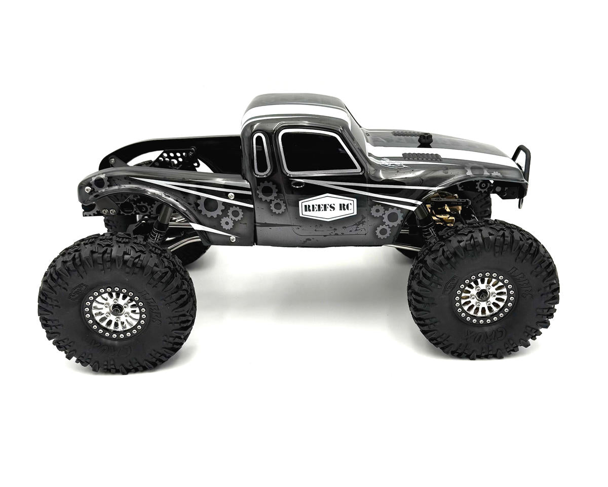 Reef's RC Clear "PLAGUE" 1/10th Crawler CompBody Set w/Stickers & Mask  | SEHREEFS226
