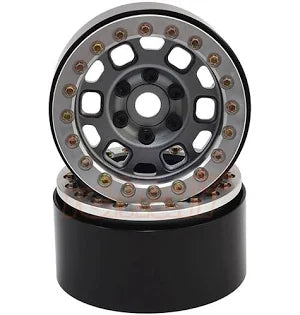 SSD00264 RC 1.9"" Contender Beadlock Wheels (Grey) (2