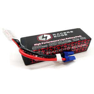 RCELP53003S60EC5  5300mAh 3S 11.1V 60C Hard Case Lipo Battery with EC5 Connector