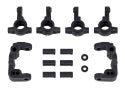 ASC91985	RC10B6.4 -1mm Scrub Caster and Steering Blocks, Carbon