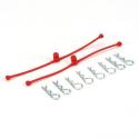 DUB2248	Body Klip Retainers-Red