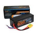 PHB4S6000100CXT90	4S 14.8V 6000mAh 100C LiPo Battery with XT90 Plug, Hard Case